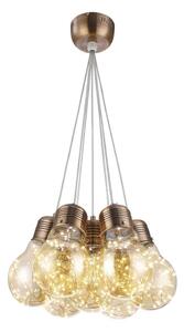 Lustră LED pe cablu BULBS LED/30W/230V bronz Klausen 142009