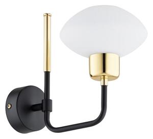 Argon 8032 - Lampă de perete RAVELLO 1xE14/15W/230V negru/auriu