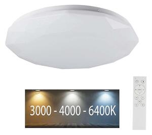 Plafonieră LED dimabilă LED/40W/230V 3000K/4000K/6500K + telecomandă