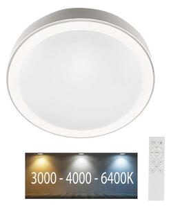 Plafonieră LED dimabilă LED/40W/230V 3000K/4000K/6500K + telecomandă