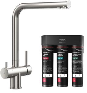 Set baterie pentru filtru apă Teka Uni 116030084, filtru sub chiuvetă Teka TWF 118510002