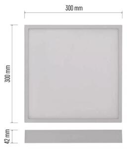 Plafonieră LED/28,5W/230V 3000/3500/4000K 30x30 cm albă