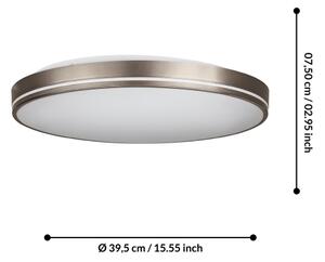 Plafonieră LED dimabilă Eglo 75707 LED/22W/230V 3000-6500K + telecomandă