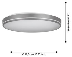 Plafonieră LED dimabilă Eglo 75705 LED/22W/230V 3000-6500K + telecomandă
