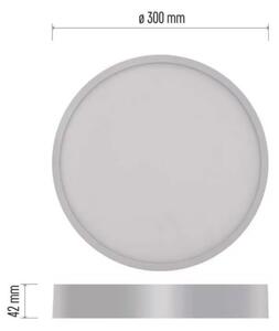 Plafonieră LED/28,5W/230V 3000/3500/4000K d. 30 cm alb