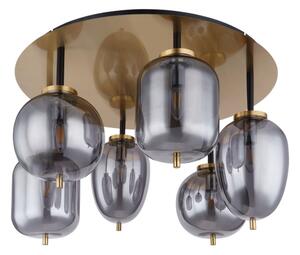 Lustră aplicată BLACKY 6xE14/40W/230V alamă Globo 15345-6DMM