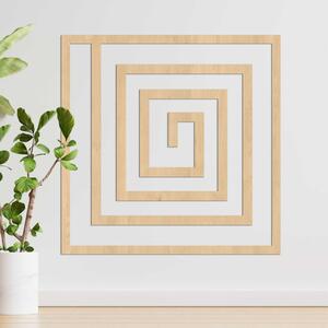 Decor geometric din lemn - WOORTLE