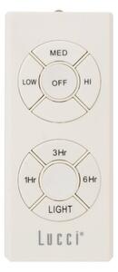 Lucci Air 210334 - Ventilator de tavan AIRFUSION 1xE27/60W/230V lemn/crom + DO