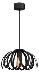Lustră pe cablu ORCHID 1xE27/60W/230V neagră