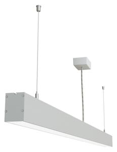 Lustră LED pe cablu LOOK LED/58W/230V 4000K 150 cm argintie APLED