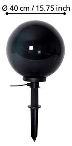 Lampă de exterior MONTEROLLO SMOKE 1xE27/40W/230V d. 40 cm IP44 Eglo 900203