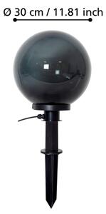 Lampă de exterior MONTEROLLO SMOKE 1xE27/40W/230V d. 30 cm IP44 Eglo 900202