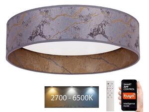 Plafonieră LED dimabilă Brilagi VELVET SMART LED/24W/230V Wi-Fi Tuya + telecomandă