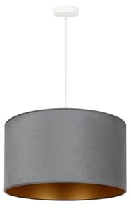 Lustră pe cablu VELVET 1xE27/40W/230V verde-mentă/aurie Brilagi