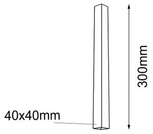 Plafonieră DOHA 1xGU10/15W/230V neagră Shilo 1705