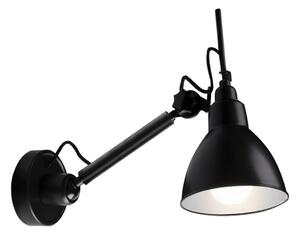 Lampă de perete DAISEN 1xE27/15W/230V neagră Shilo 4481