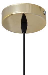 Lustră pe cablu NEWTON 1xE27/15W/230V neagră/aurie