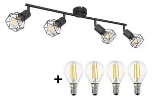 Spot LED Globo XARA 4xE14/6W/230V negru