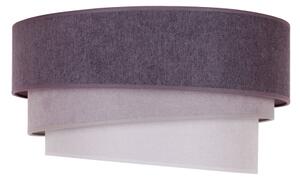 Duolla - Plafonieră TRIO 1xE27/15W/230V d. 45 cm antracit/gri/alb