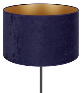 Lampă de masă Duolla ROLLER 1xE14/15W/230V d. 20 cm albastru/auriu