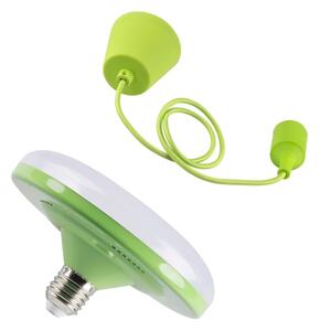 LED Lampa suspendata KIKI 1xE27/10W/230V verde