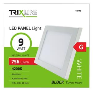 Plafonieră LED LED/9W/230V 4200K