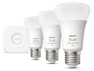 Set de bază Philips Hue WACA 3xE27/9W/230V 2000-6500K + Hue Bridge