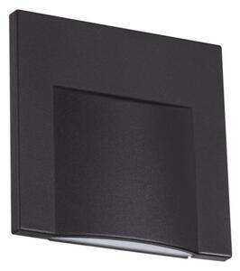 Corp de iluminat LED pentru scări ERINUS LED/0,8W/12V 4000K negru Kanlux 33333