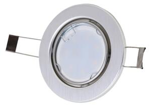 SET 3x corp de iluminat LED pentru baie 1xGU10/3W/230V IP23 argintiu Briloner 7221-039