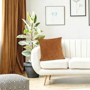 Pernă decorativă Solevito Re-Vintage roșu cărămiziu 45x45 cm