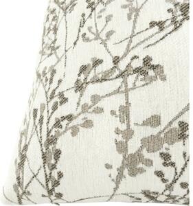 Pernă decorativă Solevito Silence model floral taupe 45x45 cm