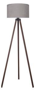 Lampadar VELVET 1xE27/60W/230V maro/gri Brilagi