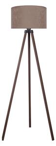 Lampadar VELVET 1xE27/60W/230V maro/bej Brilagi