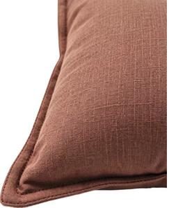 Pernă decorativă Solevito Crafted roșu cărămiziu 45x45 cm