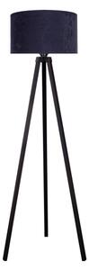 Lampadar Brilagi VELVET 1xE27/60W/230V wenge/albastru