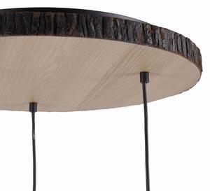 Lustră pe cablu BARK 3xE27/40W/230V Leuchten Direkt 11236-79