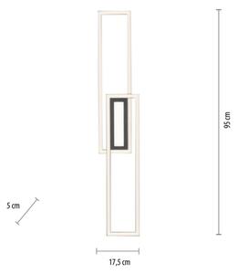 Lustră LED aplicată dimabilă ASMIN LED/45W/230V Leuchten Direkt 14696-18