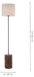Lampadar BARK 1xE27/40W/230V Leuchten Direkt 11234-79