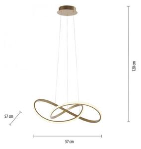 Lustră LED pe cablu dimabilă MARIA LED/25W/230V Leuchten Direkt 15402-60