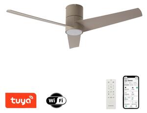 ZEVENTI BARROSA Ventilator de tavan LED, 18W/230V, Wi-Fi Tuya + telecomandă
