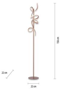 Lampadar LED dimabil CURLS LED/22W/230V Leuchten Direkt 19031-60