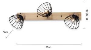 Spot LAMI 3xE27/25W/230V Leuchten Direkt 11418-18