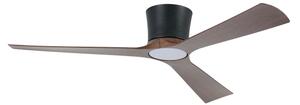 ZEVENTI - Ventilator de tavan LED AUREX LED/24W/230V Wi-Fi Tuya negru/nuc + telecomandă