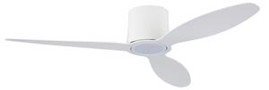 ZEVENTI - Ventilator de tavan LED VENTORA, 24W/230V, Wi-Fi Tuya, alb, cu telecomandă