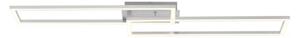 Lustră LED aplicată dimabilă IVEN 2xLED/18W/230V Leuchten Direkt 14691-55 + telecomandă