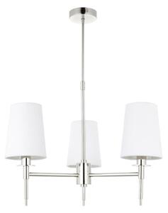 Endon 99455 - Lustră cu tijă 3xE14/6W/230V crom lucios/alb