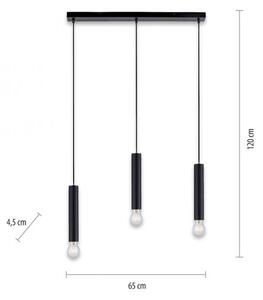 Lustră pe cablu BRUNA 3xE27/60W/230V alamă Leuchten Direkt 15618-18