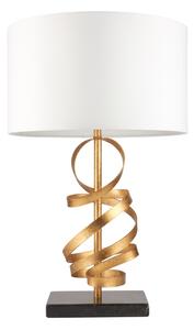 Endon 82071 - Lampă de masă 1xE27/10W/230V alb/alamă/negru