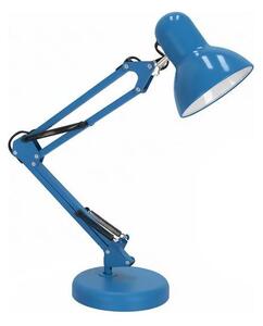 Lampă de masă AURIQ 1xE27/60W/230V albastră