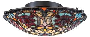 Plafonieră Tiffany Quoizel LARISSA (QZ-LARISSA-F) - 2 x E27, 40W, 230V